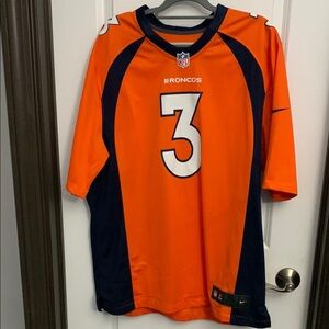 Denver Broncos Nike Orange and Navy Jersey